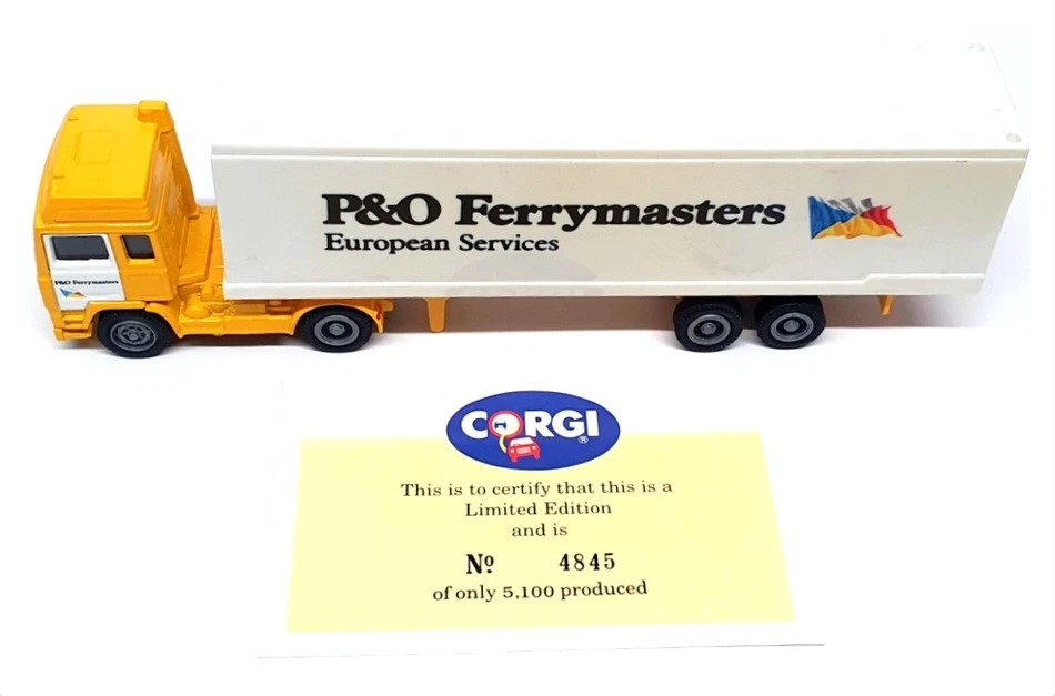 Corgi 1/64 Scale 98103 - Volvo Container Trailer Truck - P&O Ferry Masters - Image 4 of 4