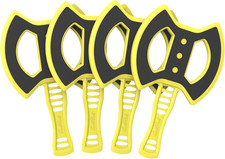 Eastpoint Axe Throwing Game Replacement Axes, 4 Pieces, Outdoor Games  Soft Foa