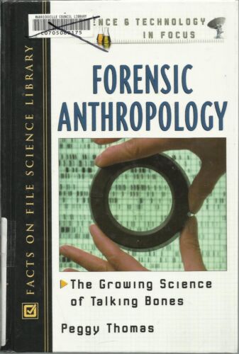 Peggy Thomas Forensic Anthropology Science of Talking Bones hbdw ex-library copy - Picture 1 of 1