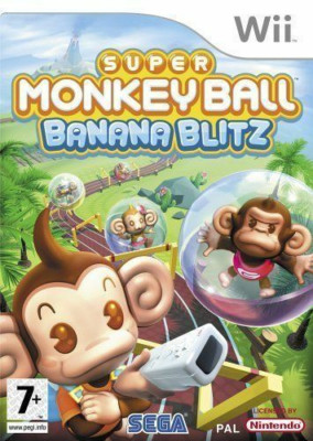 Super Monkey Ball Banana Blitz Nintendo Wii 2006 Gratis UK P&P Top Qualität