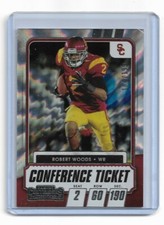 2021 Panini Contenders DP Robert Woods Conference Ticket # 93 SN 164/199