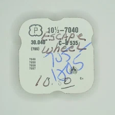 Peseux 7040 Part #705 Escape Wheel Straight Pivots NOS Watch PES 7046 7050 7056