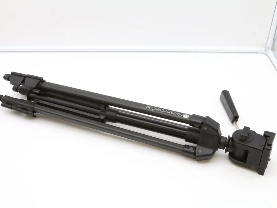 Cullmann Dreibeinstativ Dreibein Stativ tripod in Schwarz black universal  - Bild 2 von 3