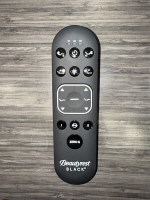 Beautyrest Luxury Black Replacement Remote for Adjustable Bed