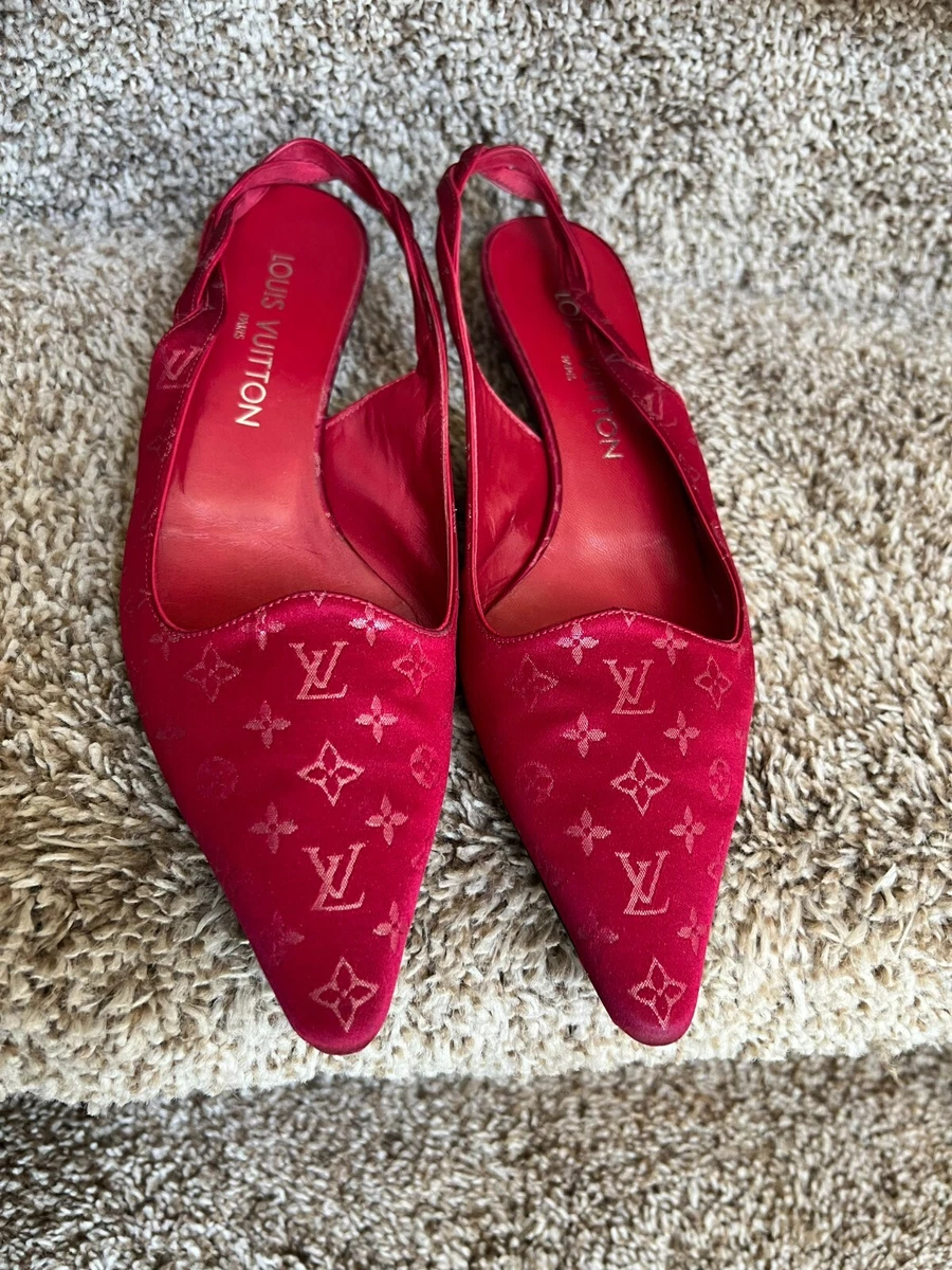 Louis Vuitton Women's Red Shoes