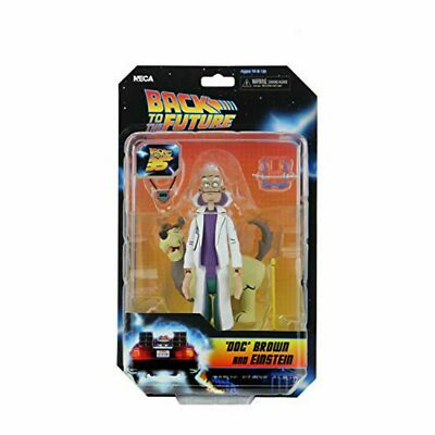 2020 NECA Back to the Future 35th Anniv DOC BROWN & EINSTEIN Toony Classics NEW!