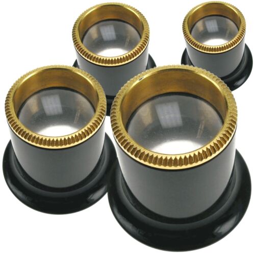 Eye magnifying glasses / watchmaker magnifying glasses set GOLD LINE PRIME - Picture 1 of 8