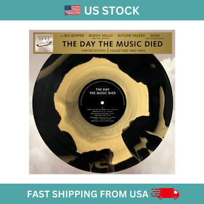 Various Artists - The Day The Music Died 12'' LP Colored Vinyl Record