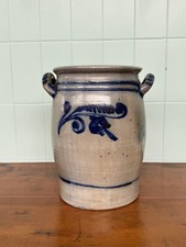 Antico Orcio Tedesco In Terracotta Smaltata Anni 20/30