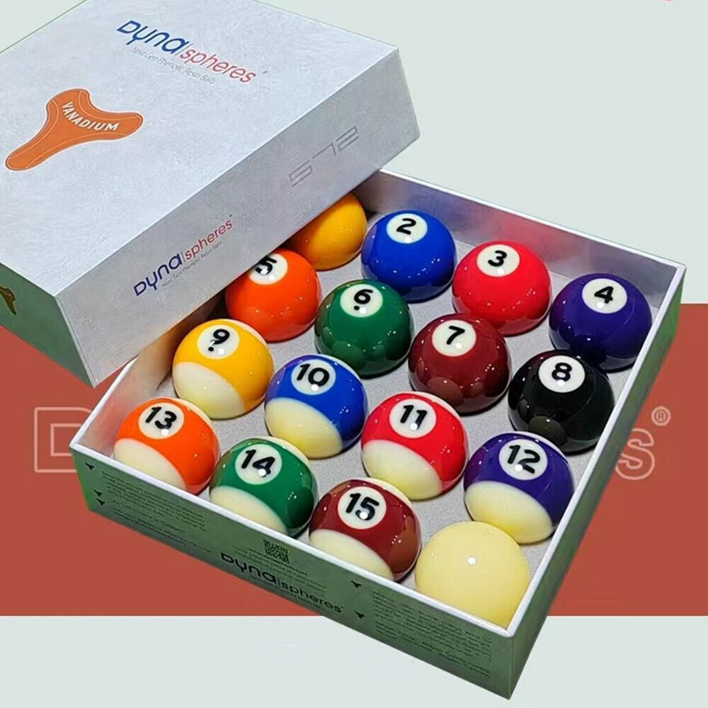 Belgium DYNASPHERE Phenolic Billiard Pool Ball Set 2-1/4(Vanadium )