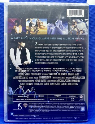 Michael Jackson Moonwalker Korean Import Region 3 Rare OOP DVD