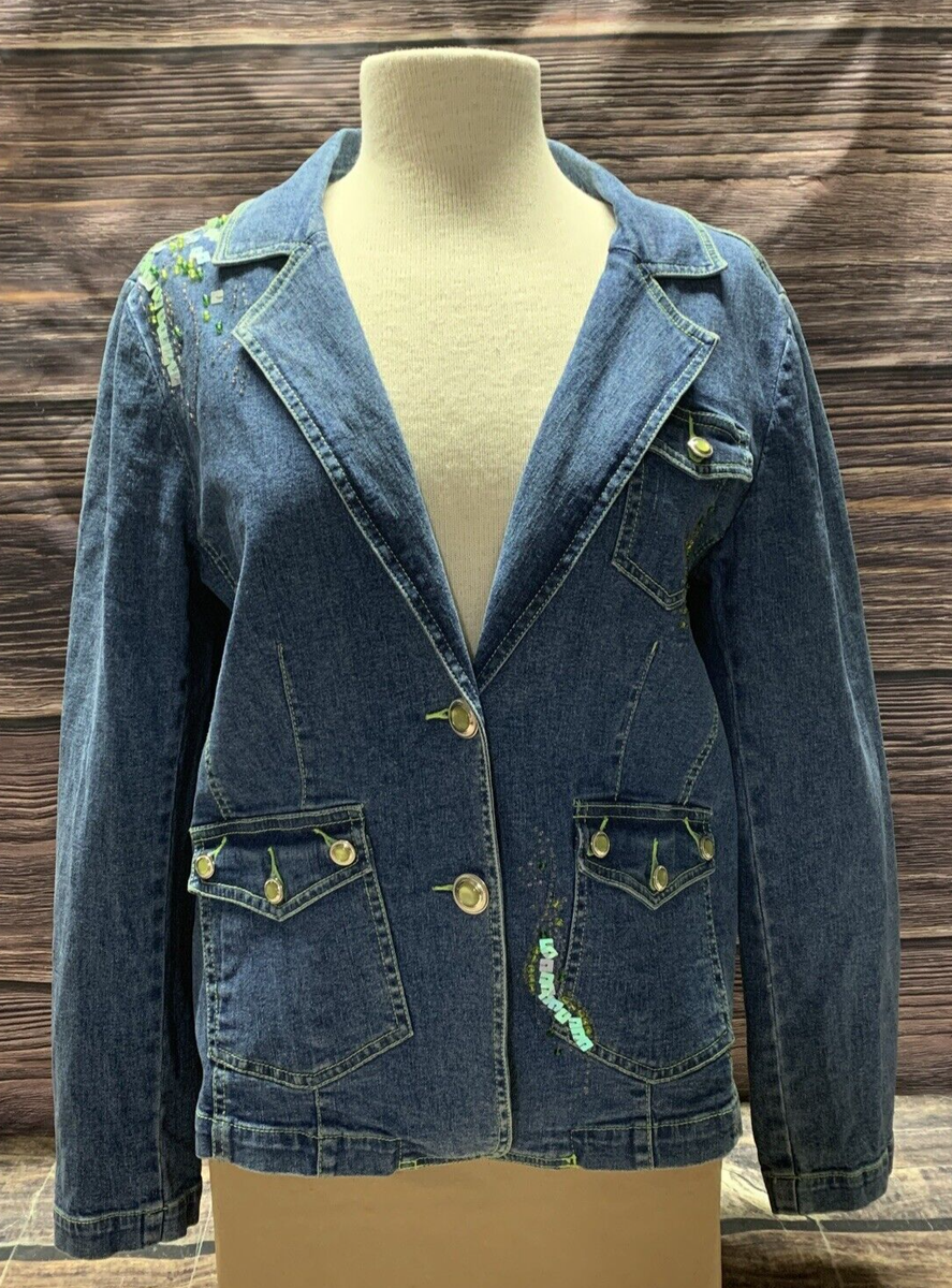 ミュージシャン CHRONOIZM PATCH DENIM JACKET s-l1200.png