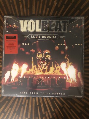 VOLBEAT - LET'S BOOGIE - LIVE FROM TELIA PARKEN - NEW BLACK 3LP SEALED VINYL