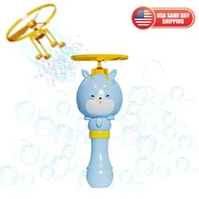 Bubble Machine Blower Bubbler Maker Dragonfly Flying Toy Kid Outdoor Ejection