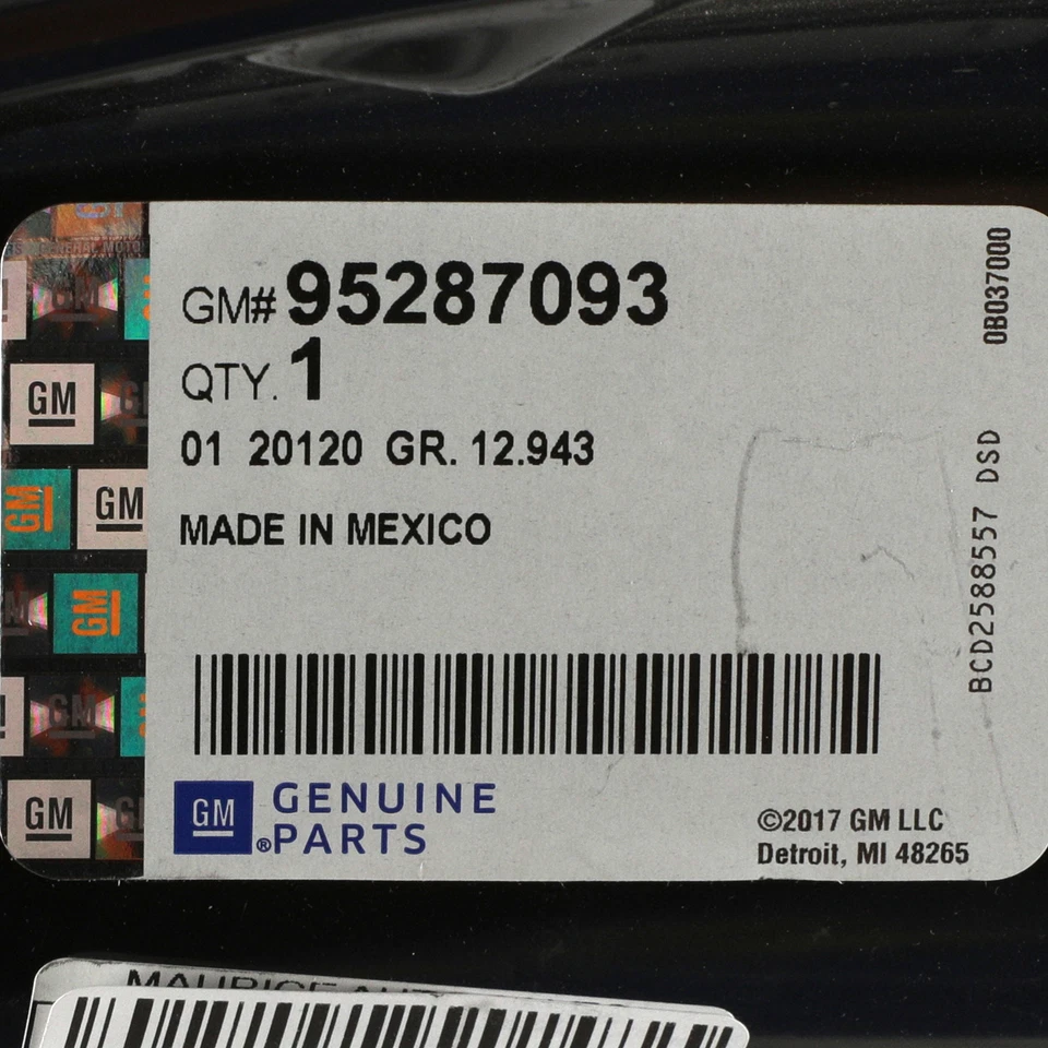 OEM NEW 15-22 GM Chevrolet Trax Body Right Side Tail Lamp Panel Pocket 95287093 - Изображение 3 из 3