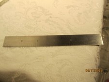 Vintage The LS Starrett Model 1604 R 6" Metal Ruler Made in USA