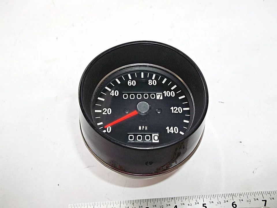 KAWASAKI 70 - 76 H1 H2 H500 NOS VELOCÍMETRO 25005-109 MACH III IV OEM NUEVO jh Foto 4 de 4