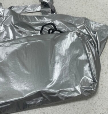 Open Yy x Hello Kitty Shopper Tote Bag Silver color