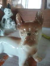 Adorable FRENCHY  Dog figurine knick knack ,Lovable and charismatic pet Vintage