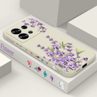 Handy Hülle für Xiaomi Redmi Note 14 13 12 11 Pro 13T 11T Lavendel Silikon Case