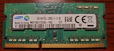 Authentic Samsung Fast Ram For Laptops, Mini-PCs SO-DIMM 4GB Multiple Modules