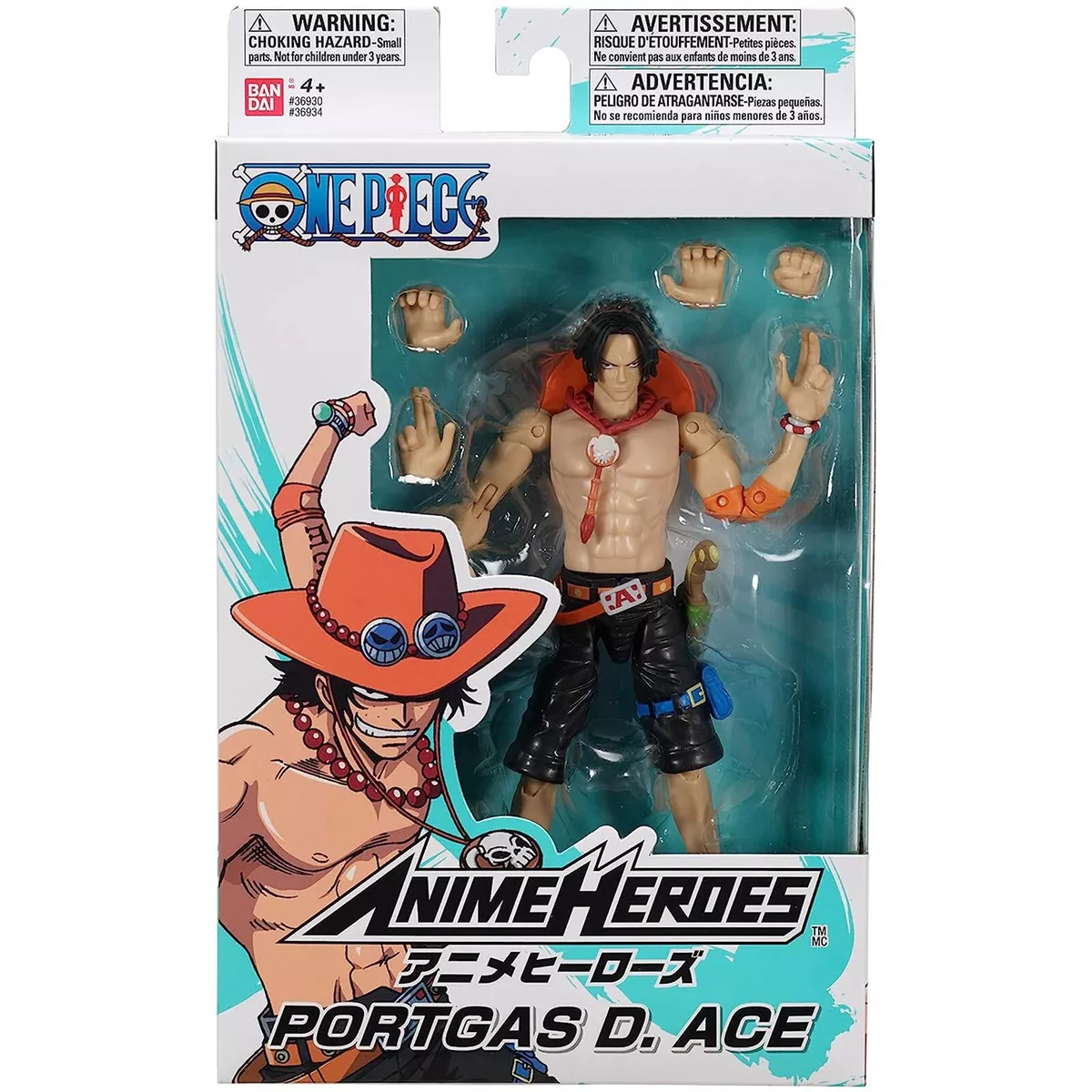  ANIME HEROES - One Piece - Portgas D. Ace Action