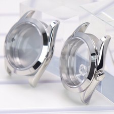 stainless steel Explorer Watch Case nh35 Sapphire Glass For Seiko NH35 nh36 8215