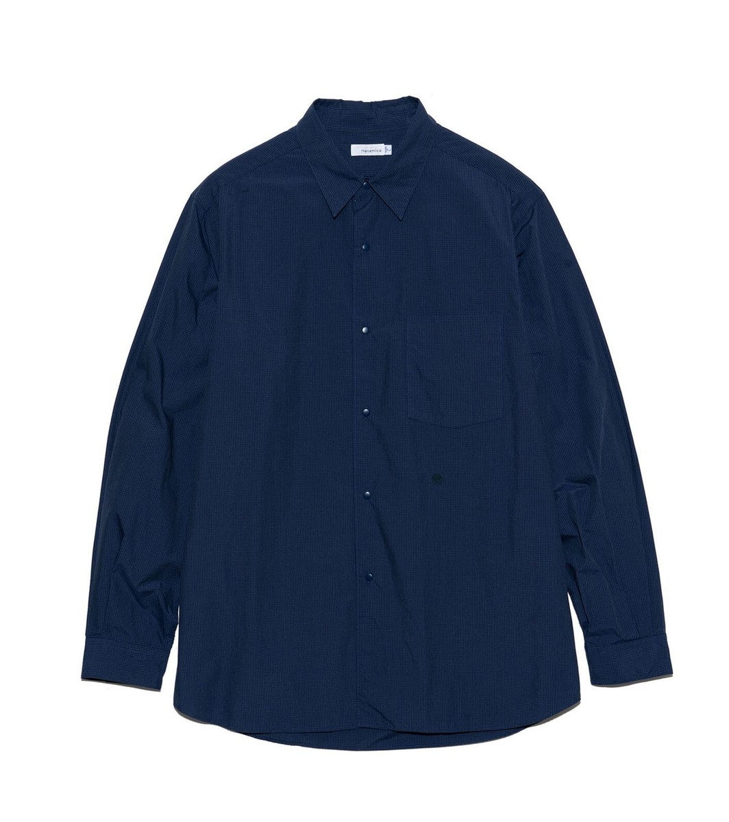 ASK availability First) nanamica Regular Collar Wind Shirt from 