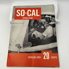 VINTAGE 2001 SO CAL SPEED SHOP CATALOG RACING PARTS ACCESSORIES B4048