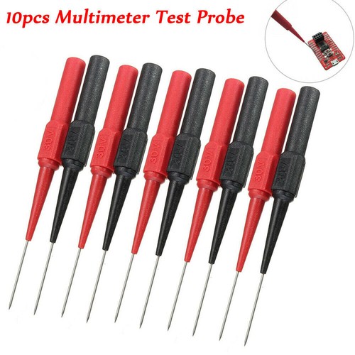 10 Stück Multimeter Test Lead Back Probes Spitze Nadel Micro Pin Für < - Zdjęcie 2 z 11