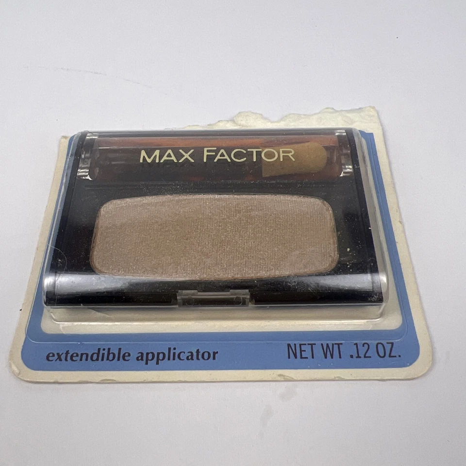 VINTAGE MAX FACTOR Waterproof ShimmerShine Eye Shadow Hollywood Moonbeam NOS - Image 2 of 4
