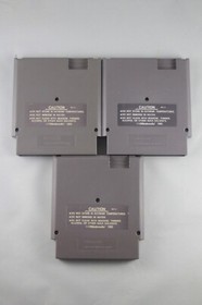 NES Game Lot, Bases loaded 1&2 And Temco Baseball