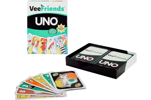 Mattel Creation Veefriends UNO Card Game By Gary Vee - In Hand