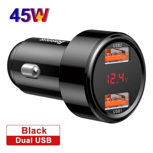 Baseus 65W USB Typ C Auto Ladegerät QC4.0 Schnell Ladeadapter Zigarettenanzünder - Bild 16 von 23