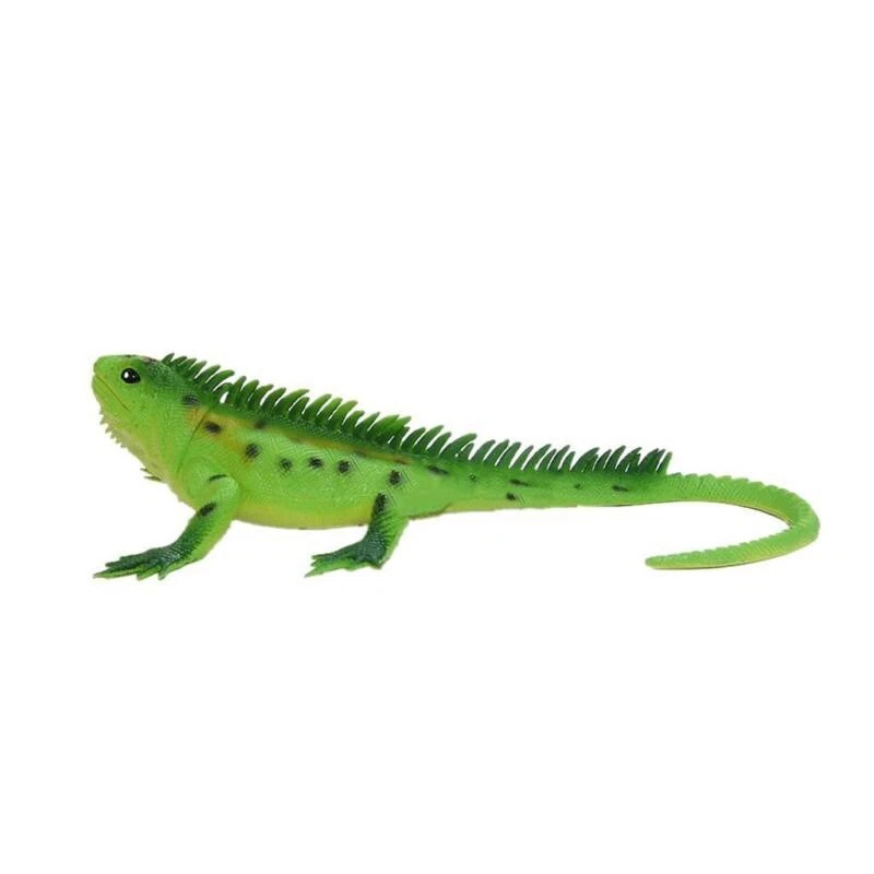 Rubber top lizard toy