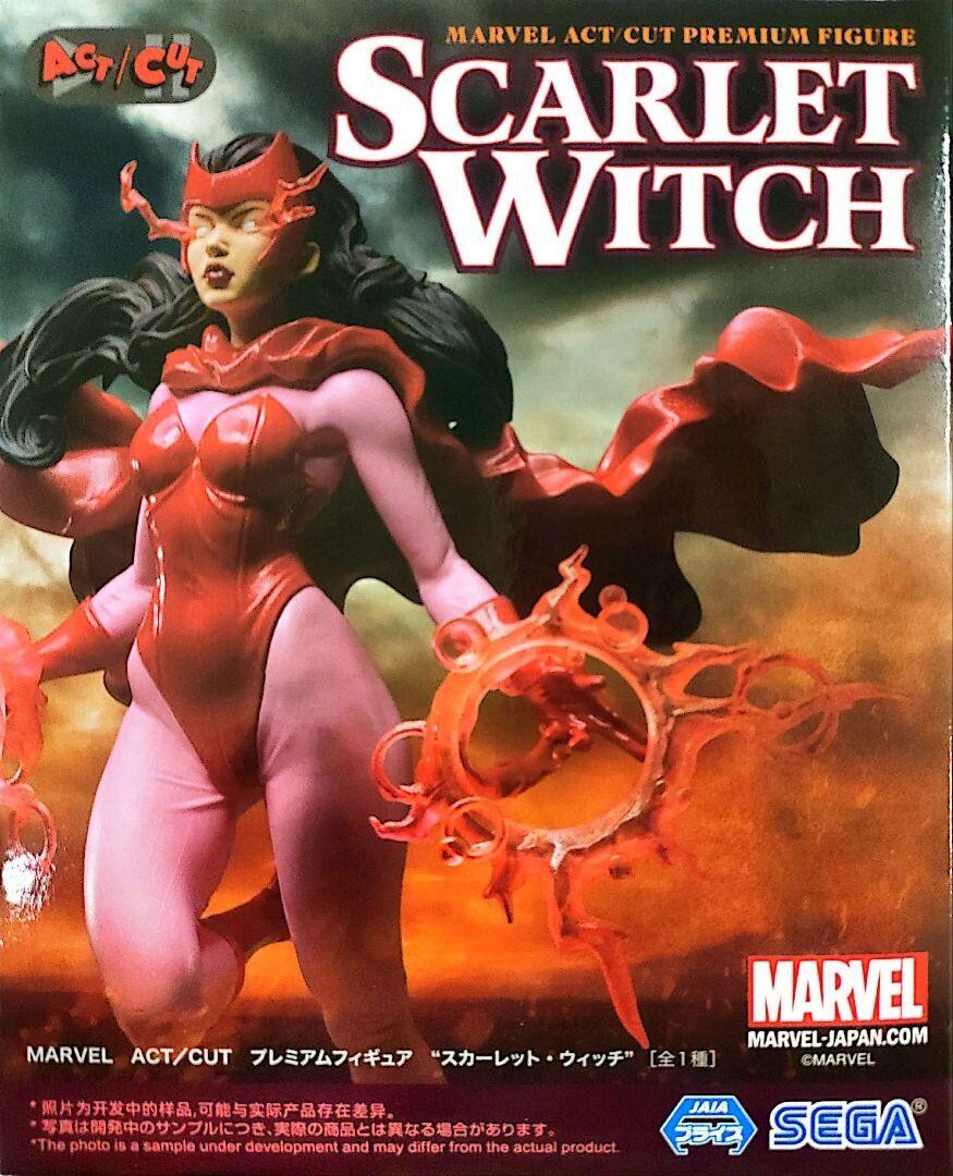 MARVEL ACT/CUT Premium Figure Scarlet Witch SEGA NEW from