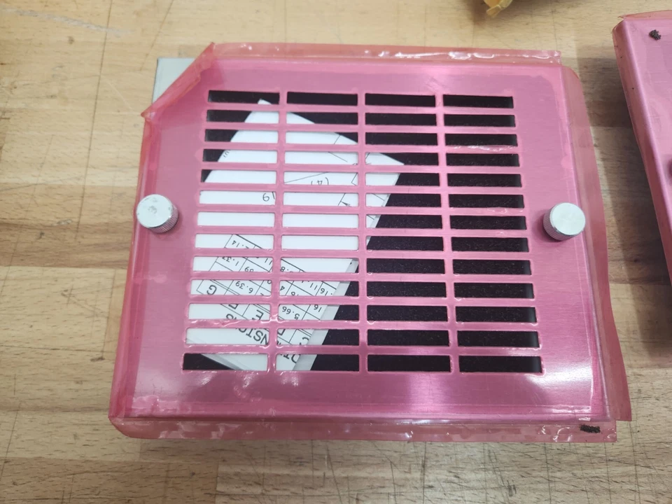 Set of 3 Hoffman - P/N: A-EXGR4 - Exhaust Grille & Filter NEW - Image 4 of 4