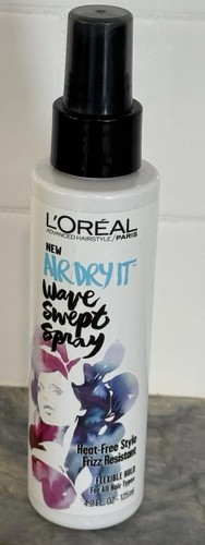 L’Oréal Paris Advanced Hairstyle Air Dry It Wave Swept Spray Frizz Resistant NEW