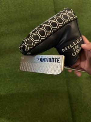 BETTINARDI ANTIDOTE SB1 PUTTER 34 w/ HEADCOVER, VERY GOOD CONDITION, Used