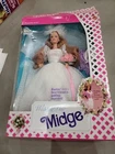 Vintage 1990 Mattel Wedding Day Midge Barbie Doll #9606 New box