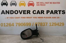 NISSAN MICRA MK3 K12  PASSENGER SIDE ELECTRIC WING MIRROR GREY E2011031