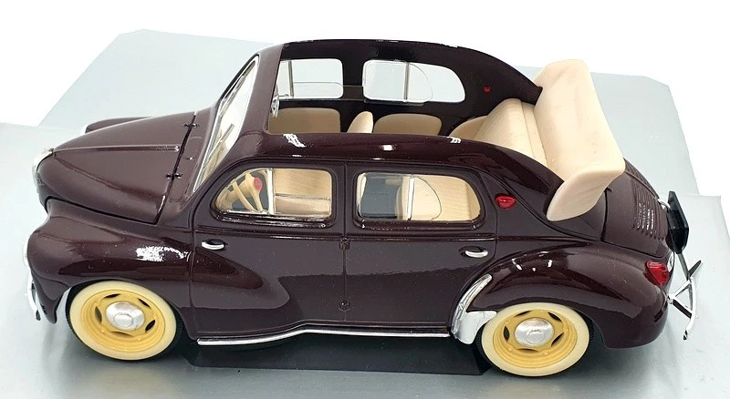 Solido 1/18 Scale Diecast 8048 - Renault 4CV - Maroon - Image 3 of 4