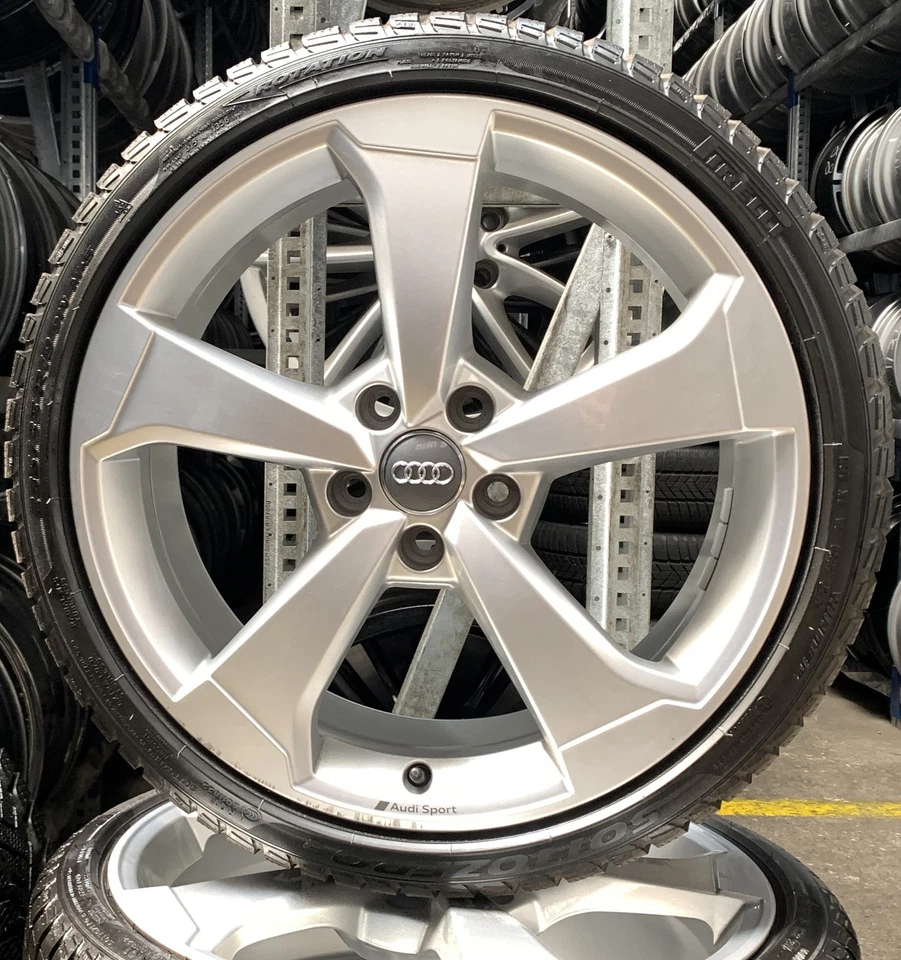 4 Orig AUDI Winterräder Rotor 235/35 R19 91V A3 S3 8V 8V0601025ES 3154 - Bild 2 von 4