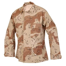 Government Contractor Poly Cotton Twill BDU Shirt, Made in the USA