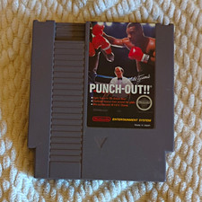 Nintendo Punch-Out!!NES Game Cartridge Tested - Working