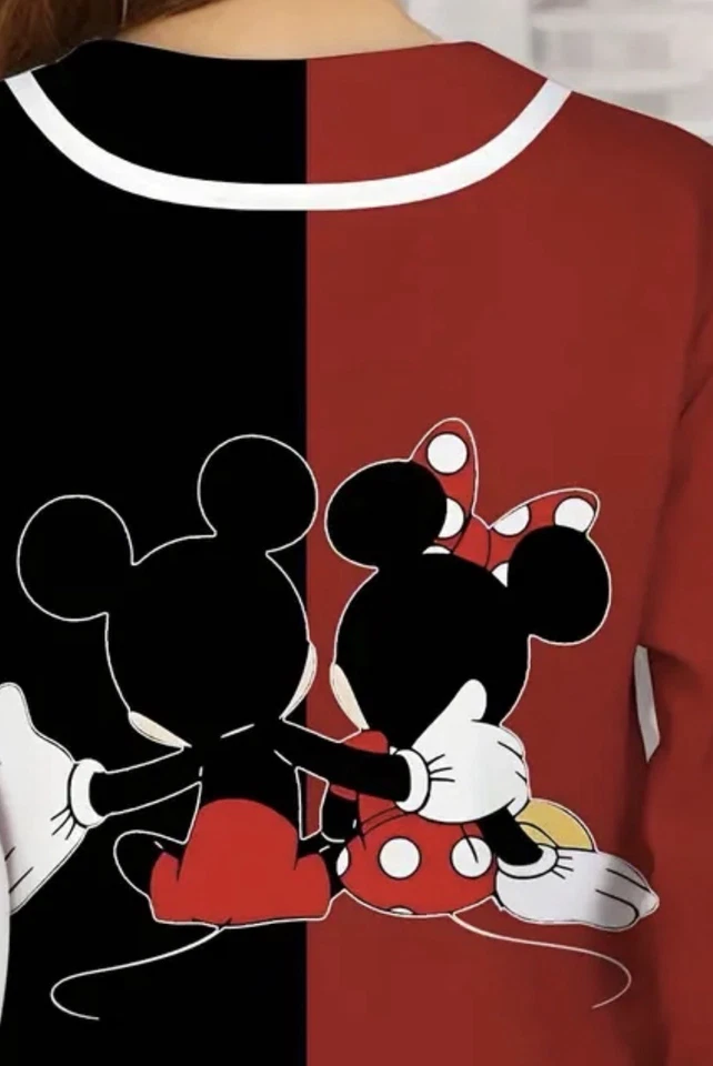 Camisa Jersey Minnie Mouse Negra/Roja/Blanca/Amarilla Mujer XXL Foto 2 de 4