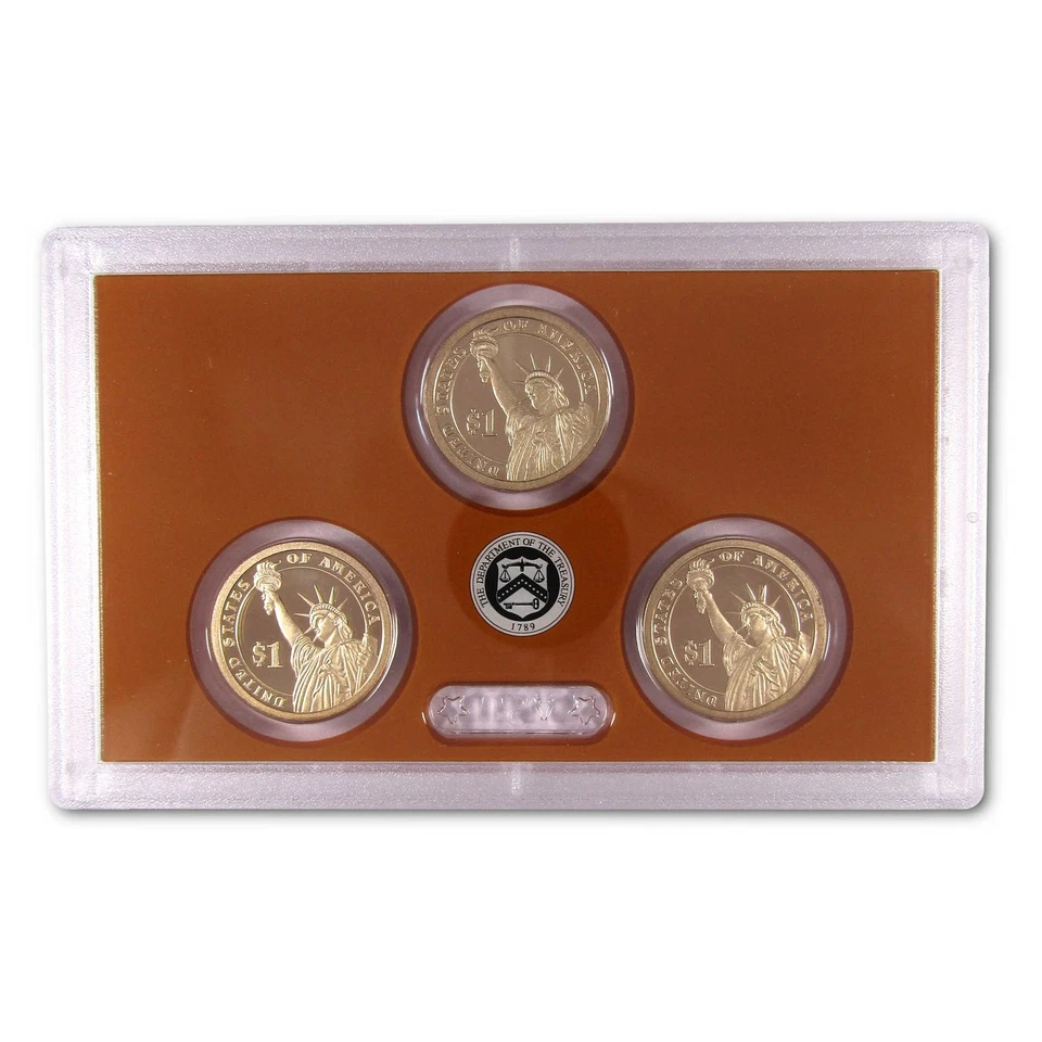 2016 Presidential Dollar Proof Set U.S. Mint Packaging OGP COA - Image 3 of 4