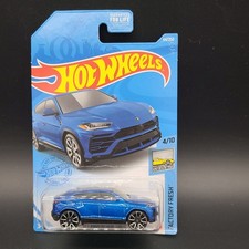 Hot Wheels Lamborghini Urus '17 1:64 Metallic Blue Factory Fresh Diecast Car