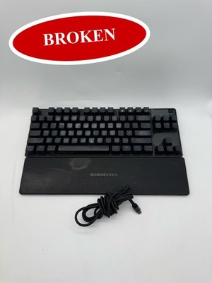 (BROKEN) SteelSeries Apex Pro TKL Wireless Gaming Keyboard OLED Adjustable RGB