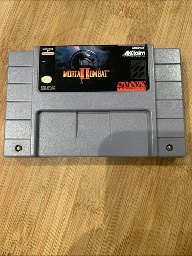 Mortal Kombat II (Super Nintendo SNES, 1994) Authentic Cartridge Only – Tested 